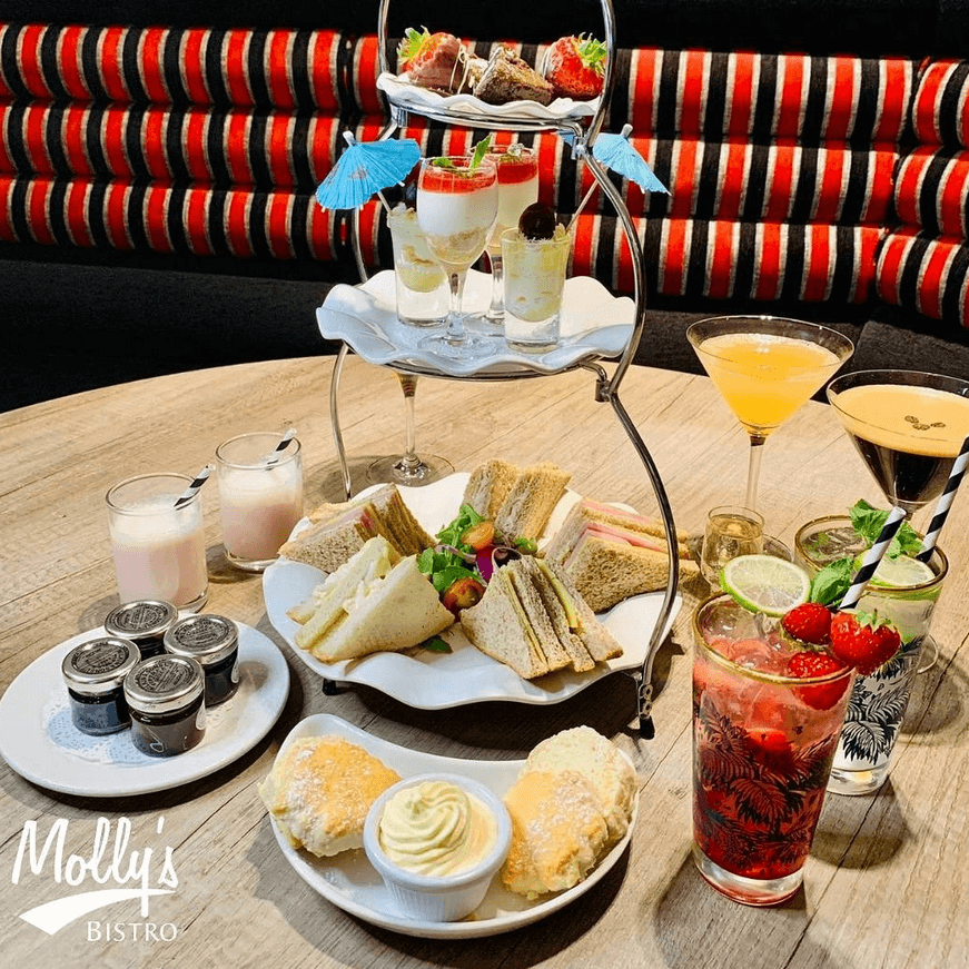 mollys bistro afternoon tea